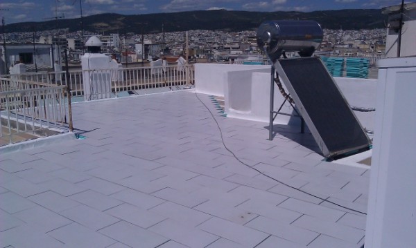 θερμομόνωση δώματος με θερμομονωτικό πλακίδιο | Μονώσεις Αβραμίδης